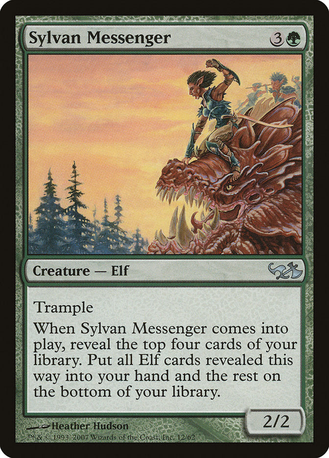 Mensajero silvano [Duel Decks: Elfos vs. Trasgos]