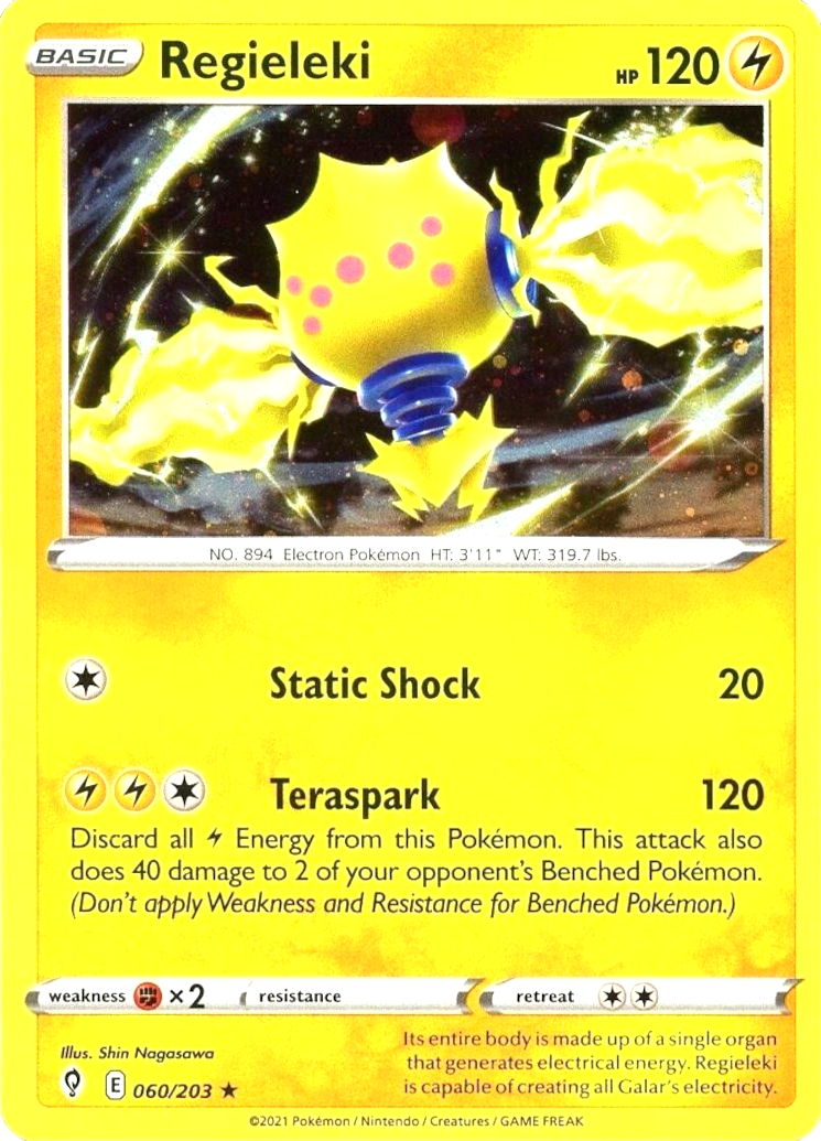 Regieleki (060/203) (Holográfica Cósmica) [Espada y Escudo: Cielos Evolutivos]