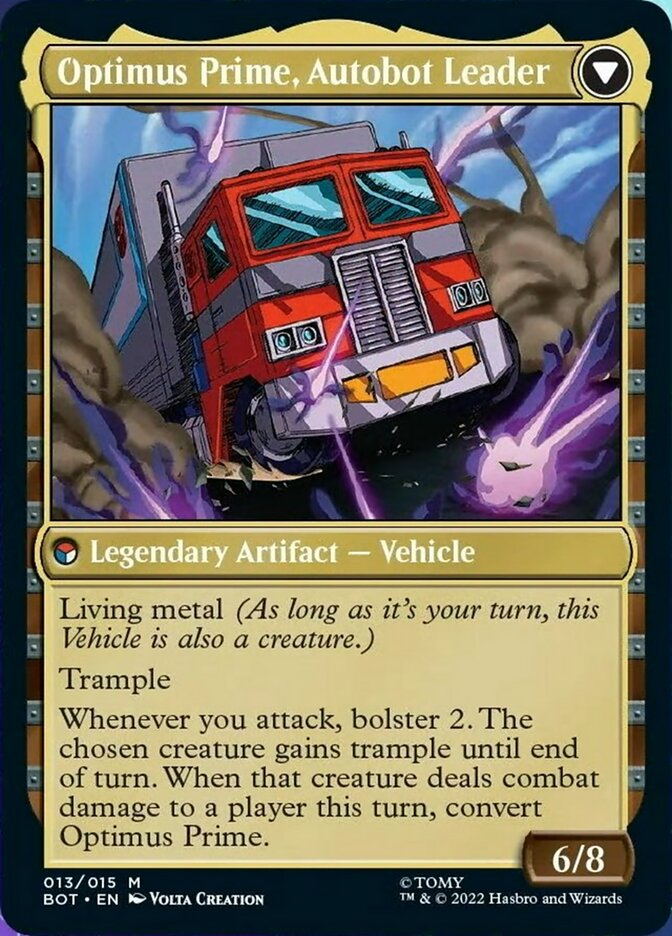 Optimus Prime, héros // Optimus Prime, chef des Autobots [Transformers]