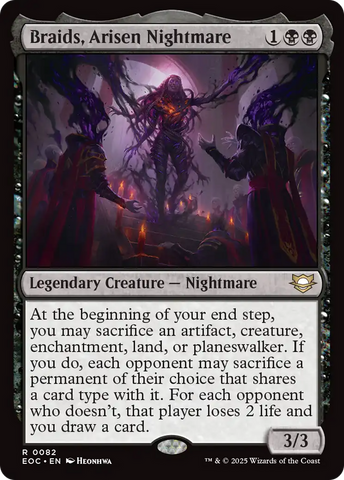 Braids, Pesadilla Despertada [Commander de Borde de Eternidades]