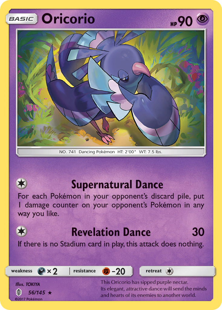Oricorio (56/145) [Soleil et Lune : Gardiens Ascendants]