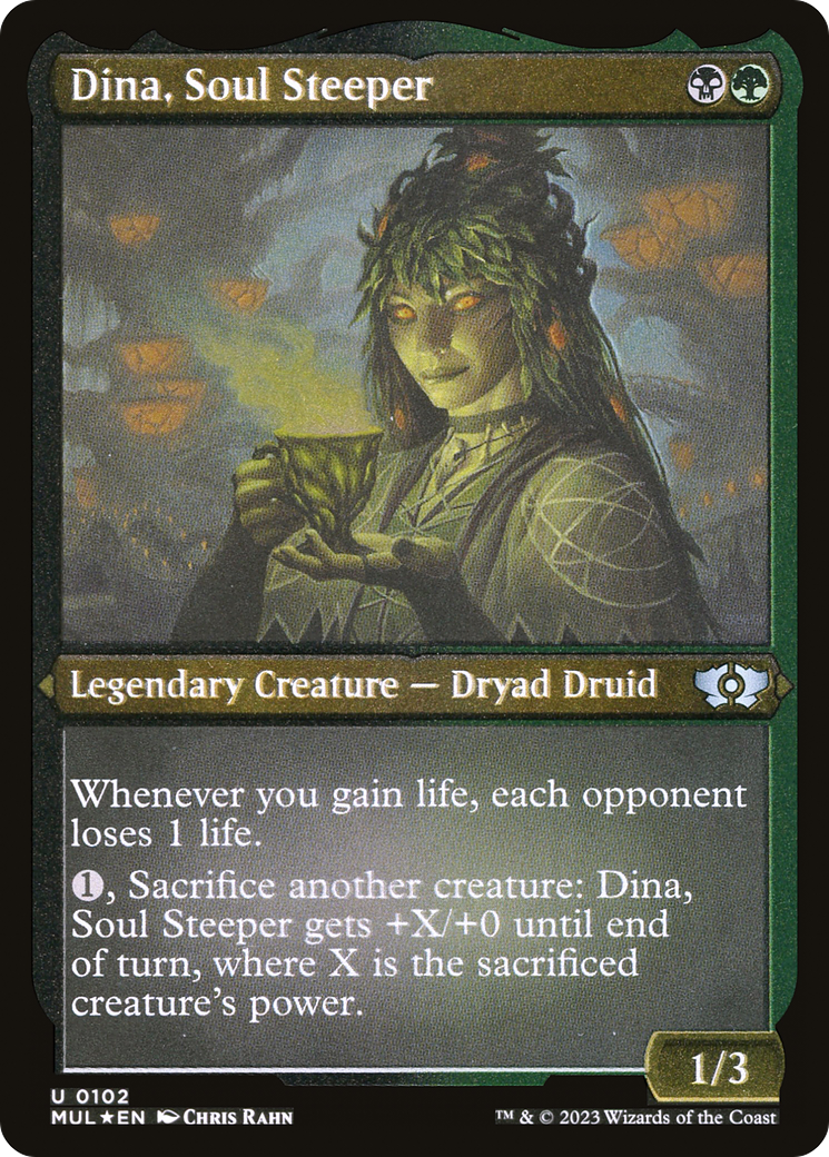 Dina, ladrona de almas (grabado foil) [Multiverse Legends]