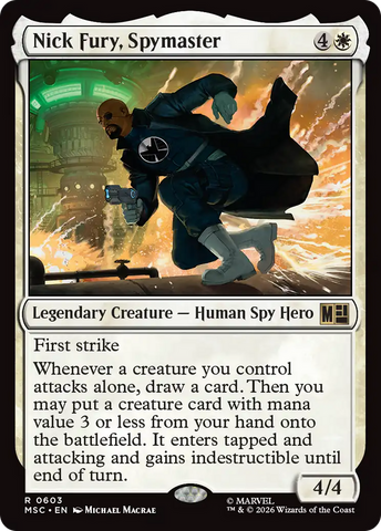Nick Furia, Maestro Espía [Marvel Super Heroes Comandante]