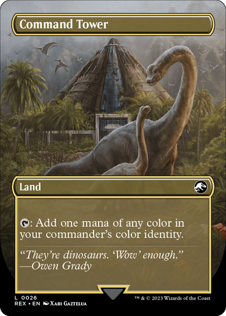 Torre de mando // Torre de mando (sin borde) [Colección Jurassic World]