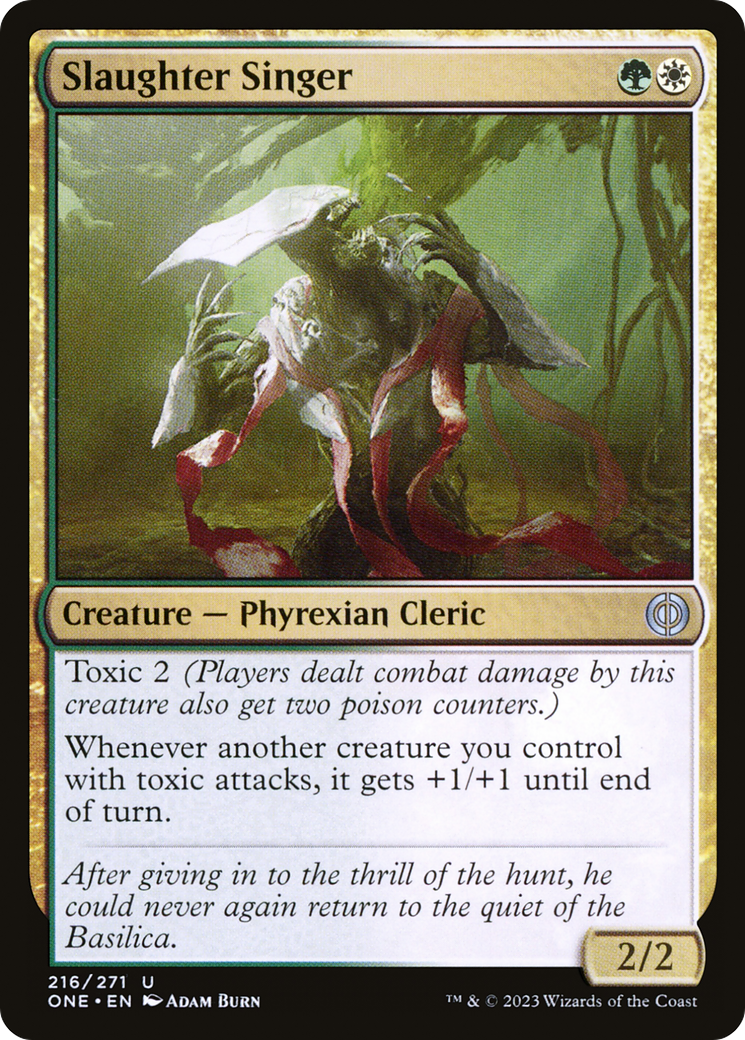 Chanteuse des massacres [Phyrexia : Tout sera un]