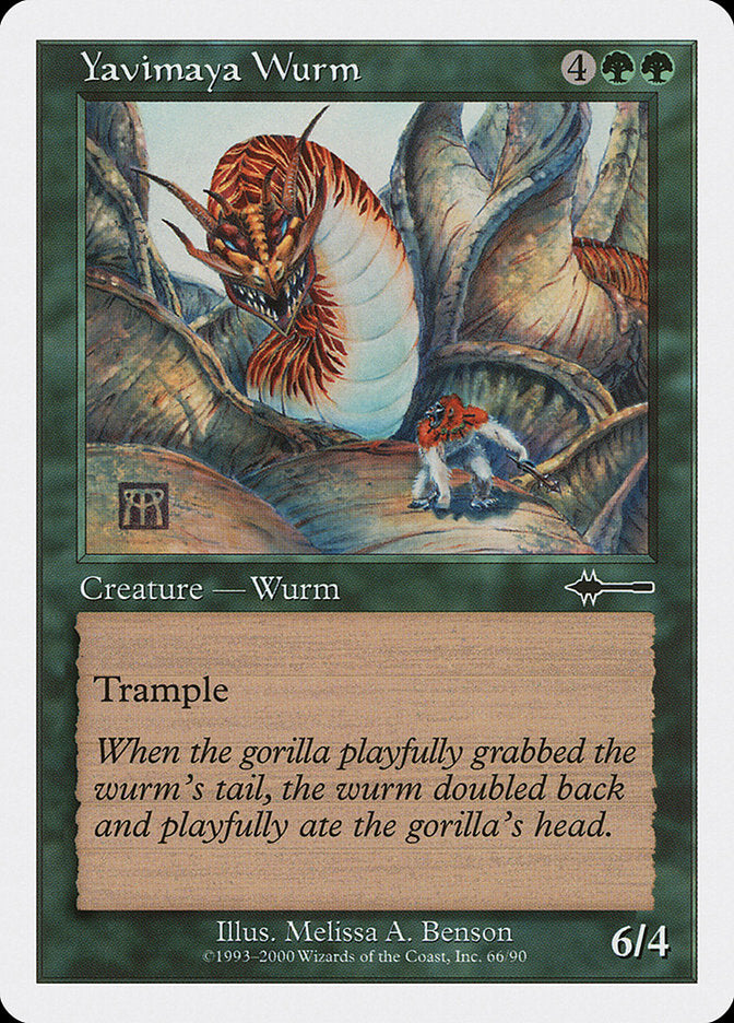 Wurm de Yavimaya [Charge]
