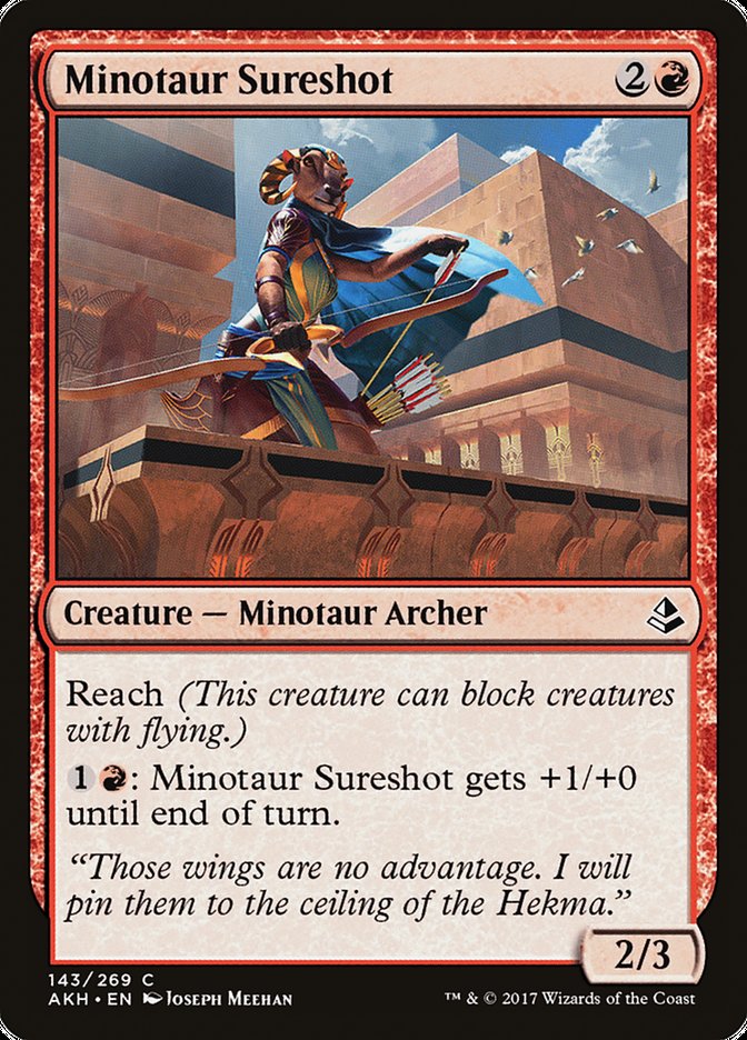 Minotaure Franc-Tireur [Amonkhet]