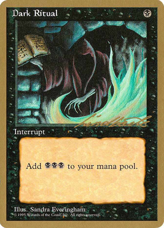 Rituel sombre (Leon Lindback) [Pro Tour Collector Set]