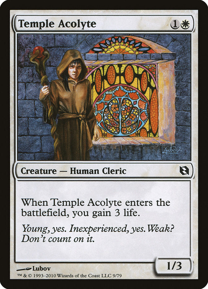 Acólito del templo [Duel Decks: Elspeth vs. Tezzeret]