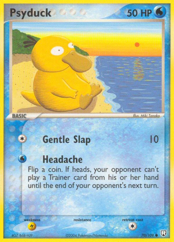 Psykokwak (70/109) [EX : Retour de la Team Rocket]