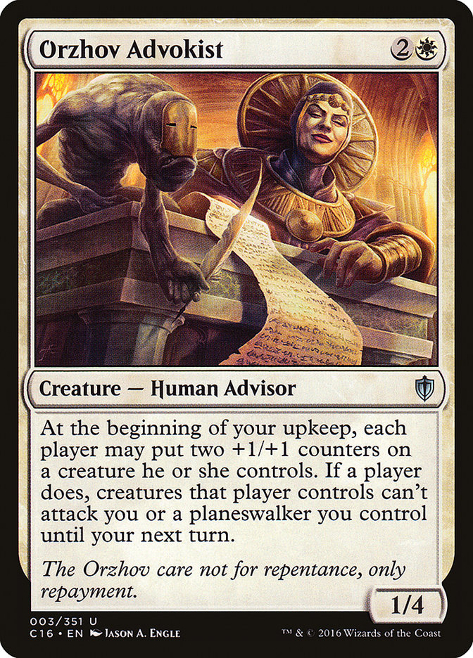 Avocat d'Orzhov [Commander 2016]