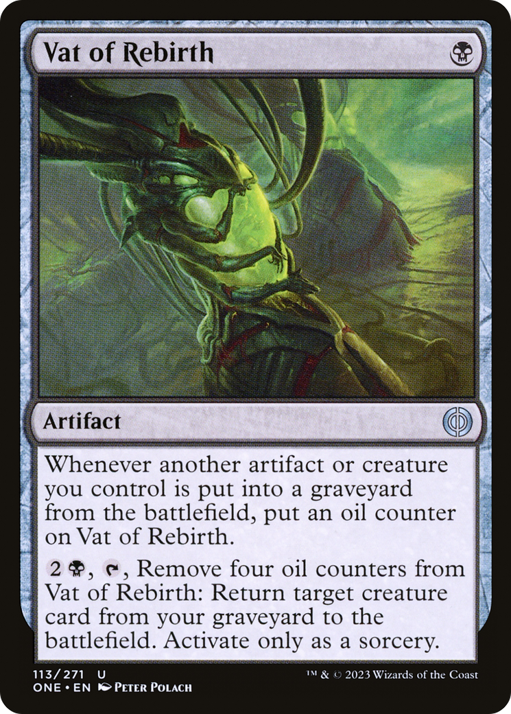 Cuve de renaissance [Phyrexia : Tout sera un]