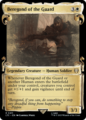 Beregond de la Guardia [El Señor de los Anillos: relatos de la Tierra Media Commander Showcase Scrolls]