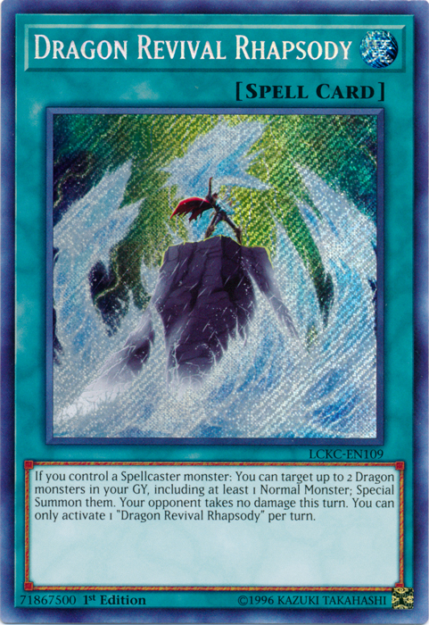 Rhapsodie du Dragon de la Renaissance [LCKC-FR109] Secret Rare
