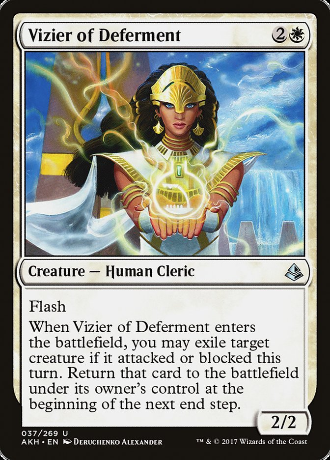 Vizir de la temporisation [Amonkhet]