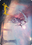 Carte illustrée Crépuscule du soleil blanc (Signature estampillée or) [Phyrexia: All Will Be One Art Series]