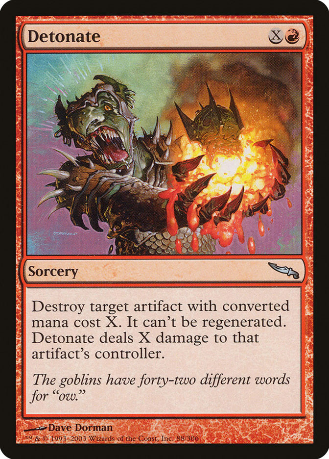 Faire détoner [Mirrodin]