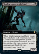 Archidiablo de la Granja Sombría (Arte Extendido) [Innistrad: Voto Carmesí Commander]
