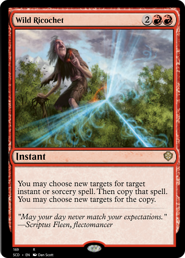 Ricocher sauvage [Decks de Commandant préconstruits]