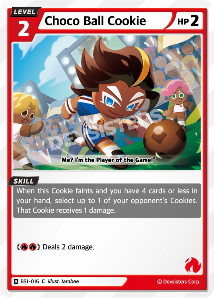 Image for Choco Ball Cookie (BS1-016) (BS1) - CookieRun: Braverse TCG