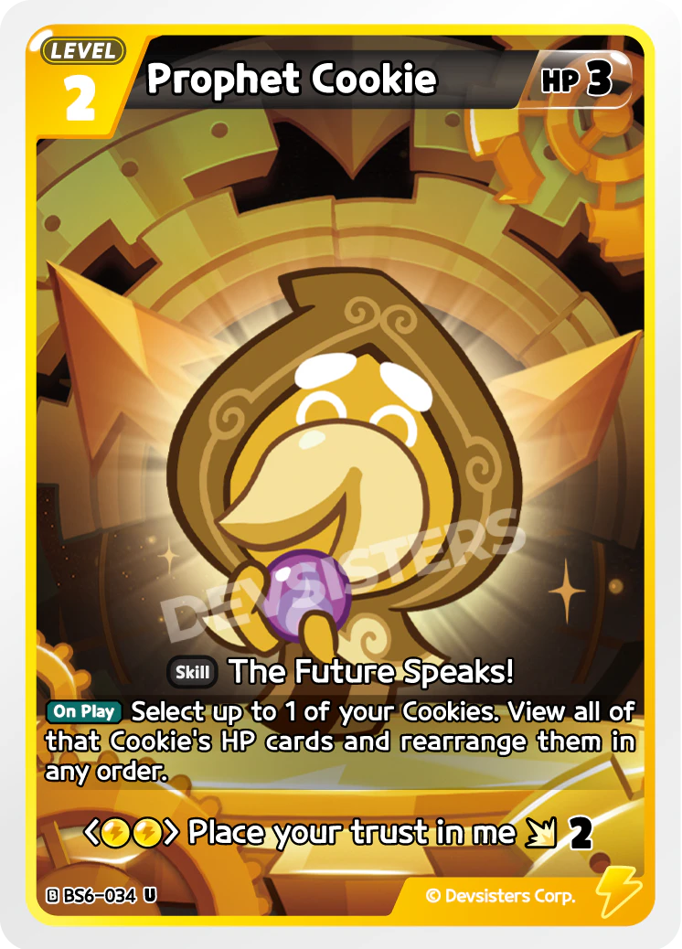 Image for Prophet Cookie (BS6-034) (BS6) - CookieRun: Braverse TCG
