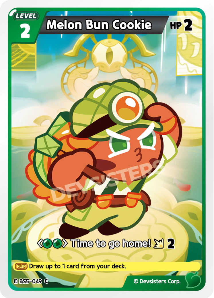 Image for Melon Bun Cookie (BS5-049) (BS5) - CookieRun: Braverse TCG