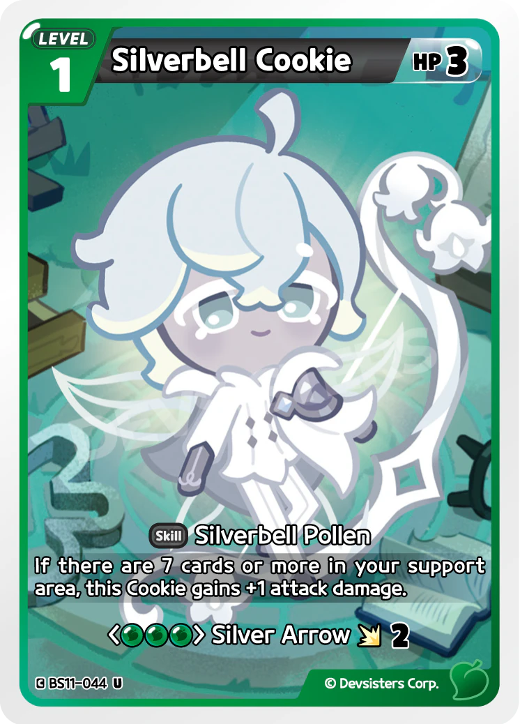 Image for Silverbell Cookie (BS11-044) (BS11) - CookieRun: Braverse TCG