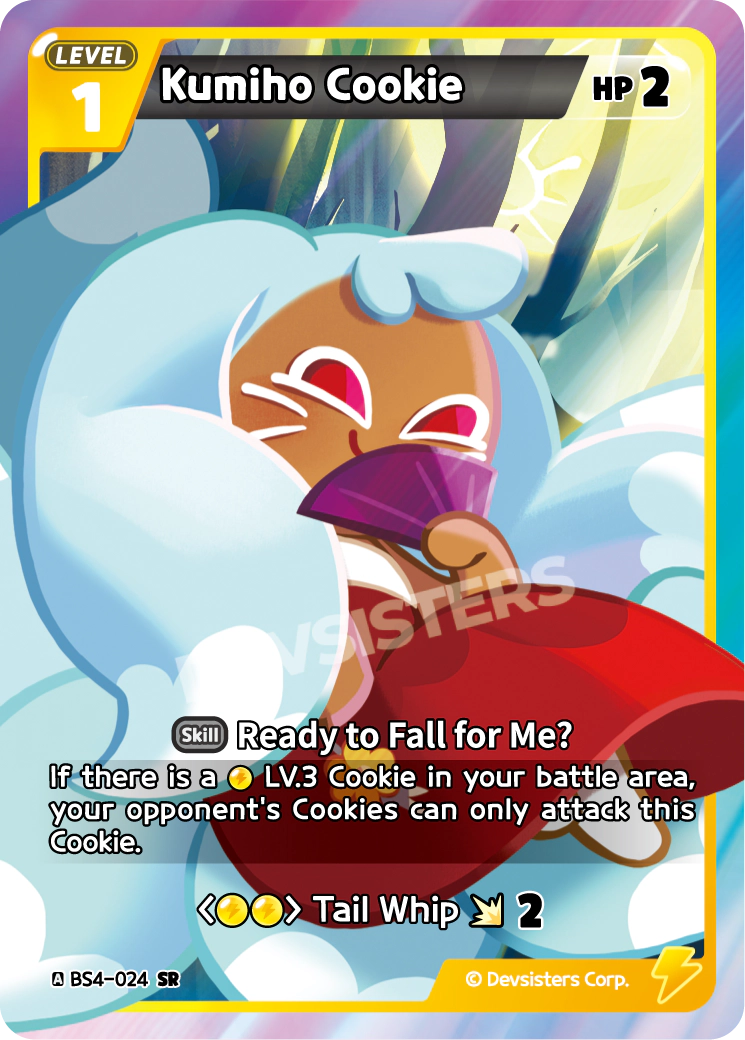Image for Kumiho Cookie (BS4-024) (BS4) - CookieRun: Braverse TCG