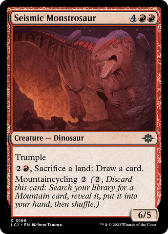 Monstruosauro sísmico [Las cavernas perdidas de Ixalan]