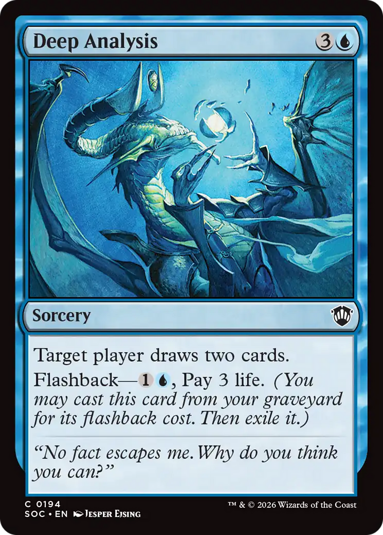 Análisis Profundo [Secretos de Strixhaven Commander]