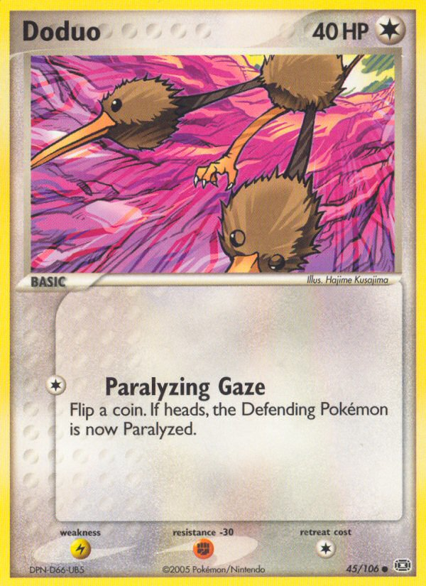 Doduo (45/106) [EX: Émeraude]