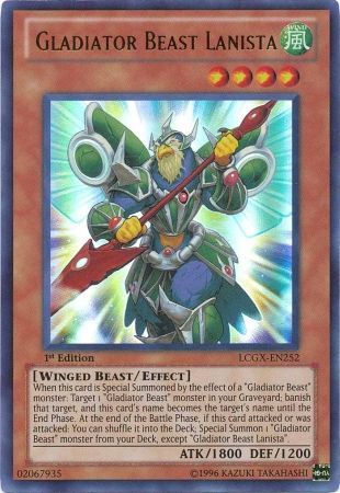 Bête Gladiateur Lanista [LCGX-FR252] Ultra Rare
