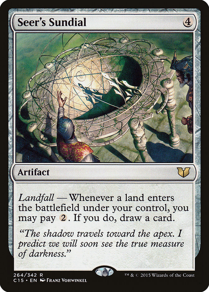 Cadran solaire de la voyante [Commander 2015]