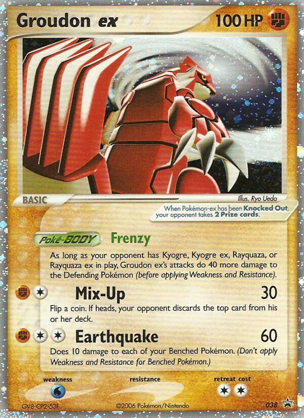 Groudon ex (038) [Nintendo : Black Star Promos]