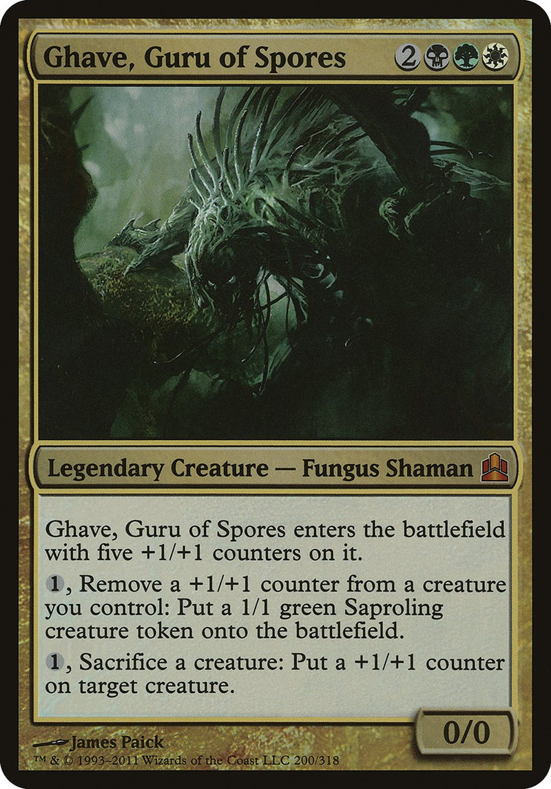 Ghave, Gurú de Esporas (Tamaño Grande) [Commander 2011 Tamaño Grande]