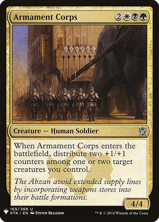 Corps d'armement [Booster mystère]