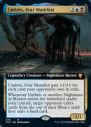 Umbris, incarnation de la Peur (Illustration étendue) [Innistrad: Commander Chasse de minuit]