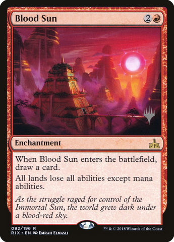 Sol Sangriento (Paquete Promocional) [Promos de Rivales de Ixalan]