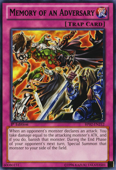 Mémoire d'un Adversaire [BP02-FR212] Rare