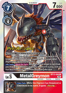 MetalGreymon [BT12-068] [Cartas de Pre-Lanzamiento Across Time]