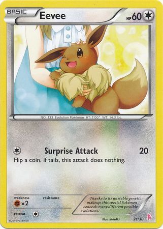 Évoli (21/30) [XY : Kit du Dresseur - Nymphali]