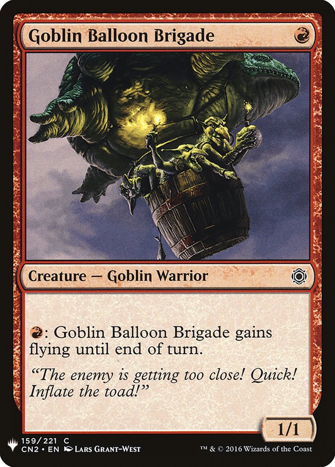 Brigade de ballons gobelins [Booster mystère]