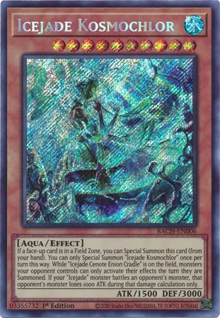 Icejade Kosmochlor [BACH-FR006] Secret Rare
