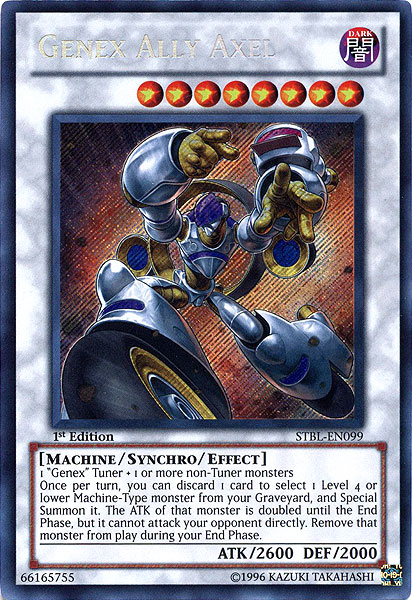Allié Genex Allié Axe [STBL-FR099] Secret Rare