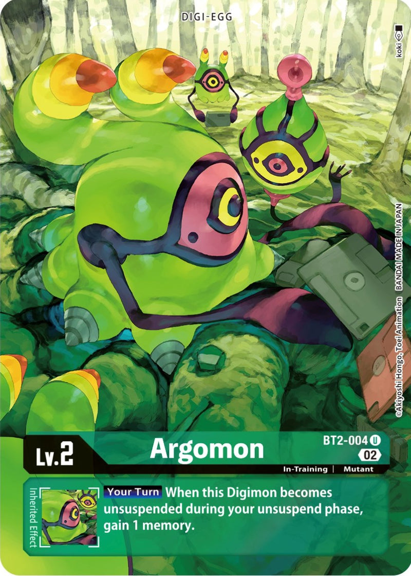 Argomon [BT2-004] (Arte Alternativo) [Mazo de Inicio: Mazo Avanzado de Beelzemon]
