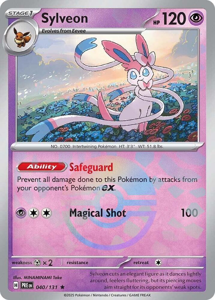 Nymphali (040/131) (Motif Poké Ball) [Écarlate et Violet : Évolutions Prismatiques]