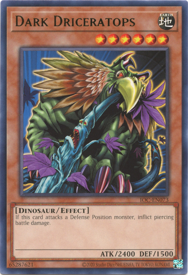 Driceratops Oscuro (25 Aniversario) [IOC-EN073] Rara