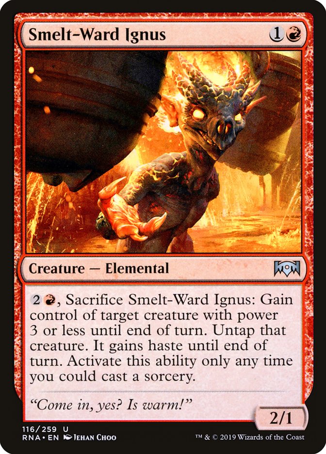 Smelt-Ward Ignus [Allégeance de Ravnica]