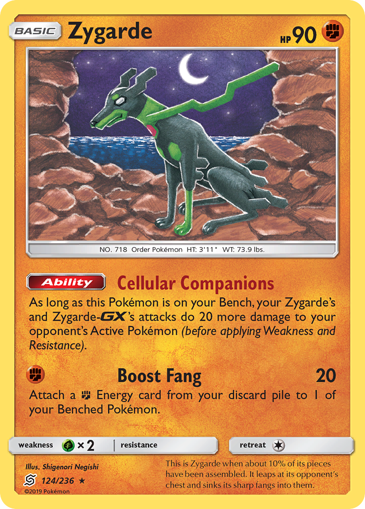 Zygarde (124/236) [Soleil et Lune : Harmonie des Esprits]