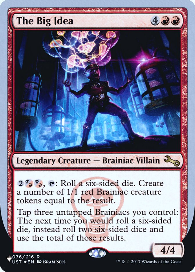 La Grande Idée (Édition Unfinity Foil) [The List]